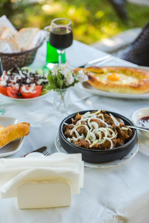 Hotel Simpatia Kobuleti Bagian luar foto